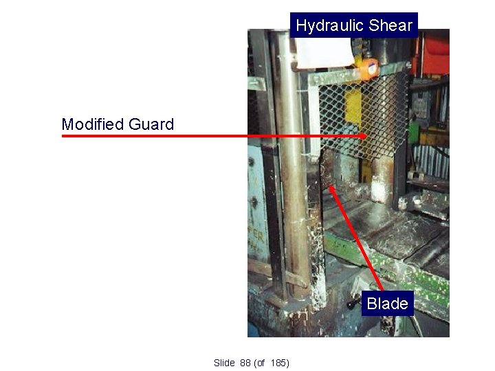 Hydraulic Shear Modified Guard Blade Slide 88 (of 185) 
