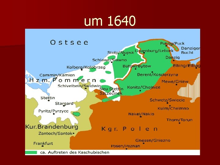 um 1640 