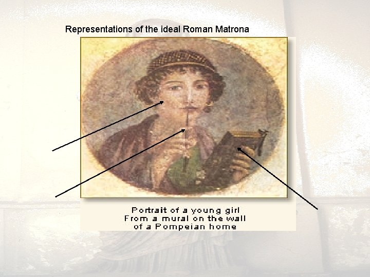 Representations of the ideal Roman Matrona 