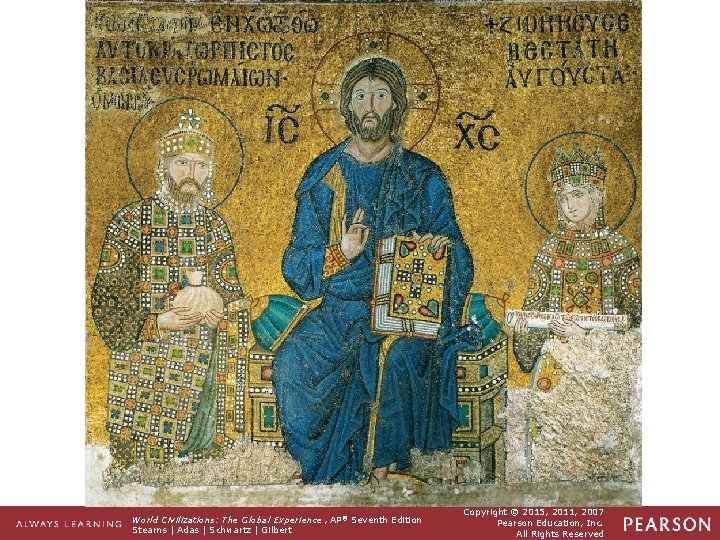 Women and Power in Byzantium Istanbul, St. Sophia, Mosaic in the South Tribune: Christ Women and Power in Byzantium Istanbul, St. Sophia, Mosaic in the South Tribune: Christ