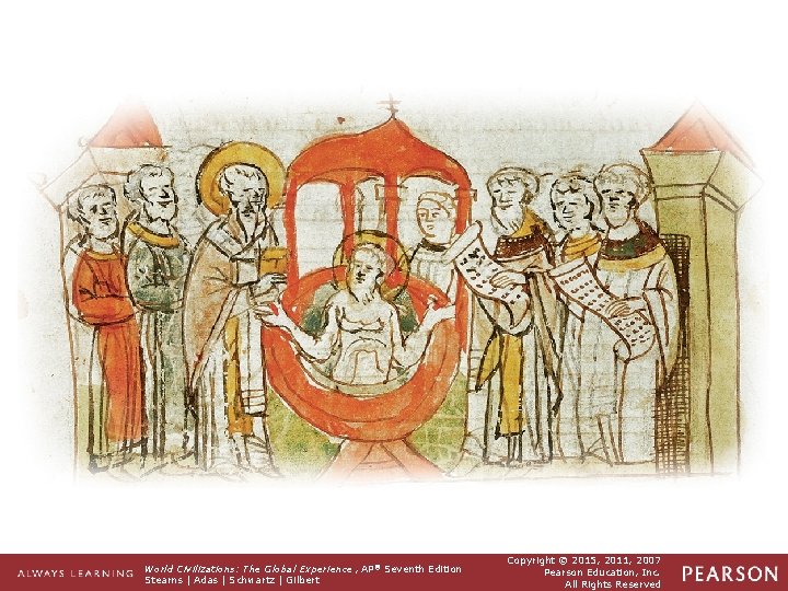Figure 10. 1 This 15 th-century miniature shows Russia’s King Vladimir I being baptized Figure 10. 1 This 15 th-century miniature shows Russia’s King Vladimir I being baptized