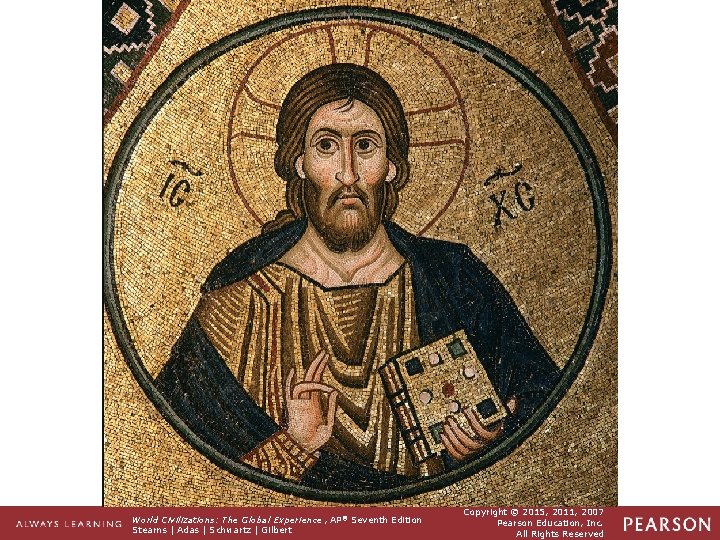 Figure 10. 2 Dazzling mosaics from the early period of the Byzantine empire illustrate Figure 10. 2 Dazzling mosaics from the early period of the Byzantine empire illustrate