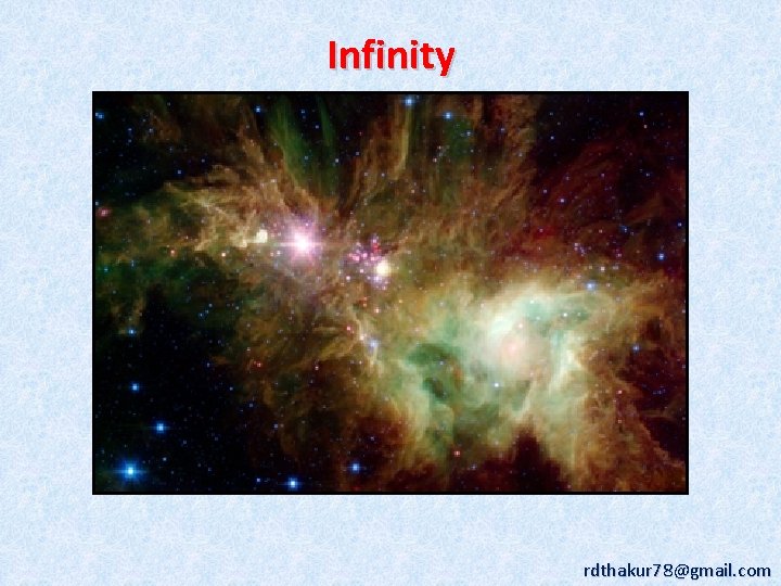 Infinity rdthakur 78@gmail. com 