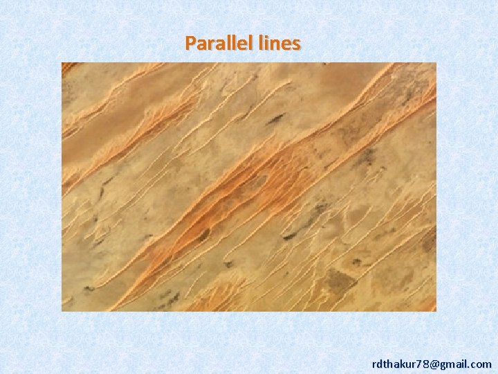 Parallel lines rdthakur 78@gmail. com 