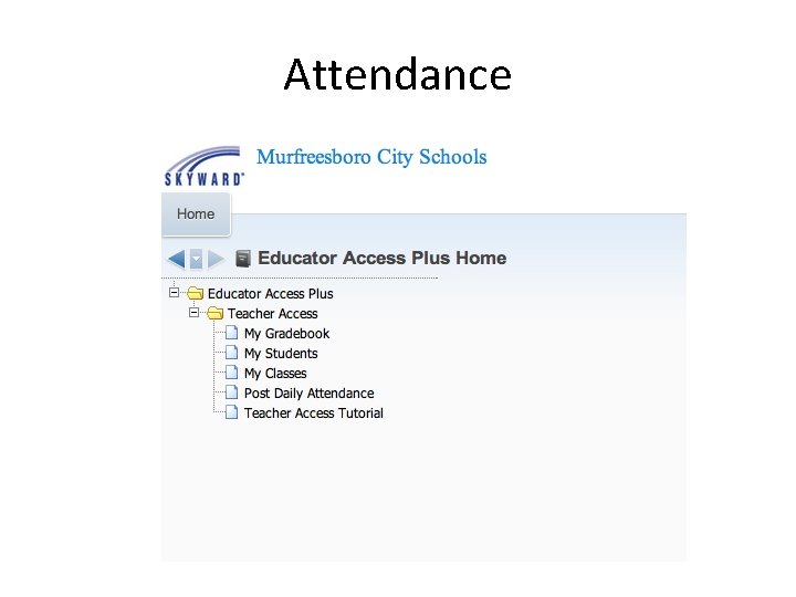 Attendance 