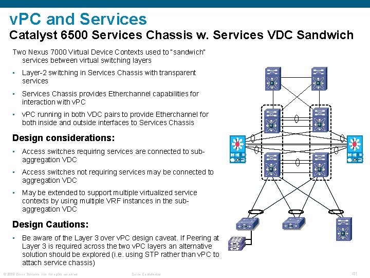 v. PC and Services Catalyst 6500 Services Chassis w. Services VDC Sandwich Two Nexus