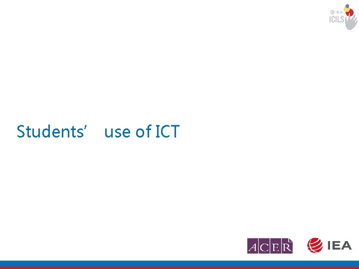 Students’ use of ICT 