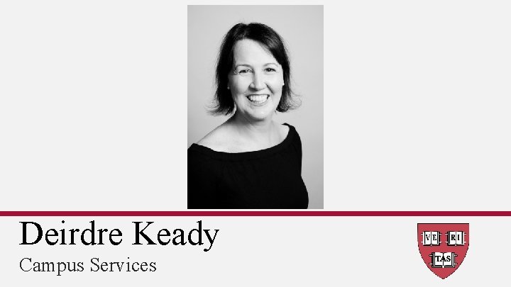 Deirdre Keady Campus Services 