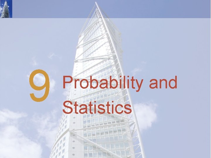 9 Probability and Statistics 