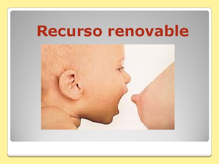 Recurso renovable 