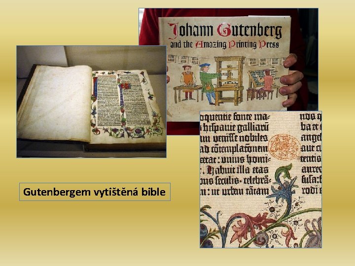 Gutenbergem vytištěná bible 