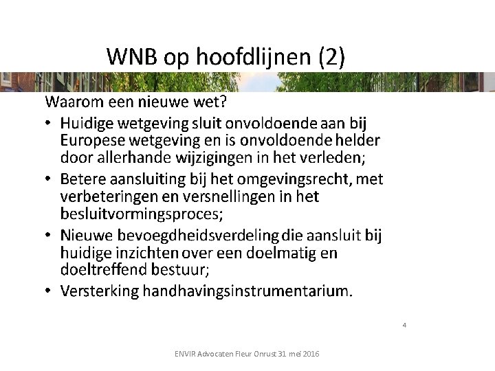 ENVIR Advocaten Fleur Onrust 31 mei 2016 