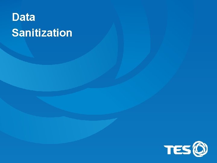 Data Sanitization 