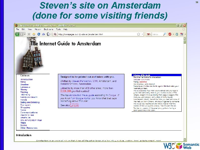 Steven’s site on Amsterdam (done for some visiting friends) 39 