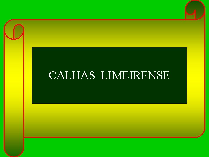 CALHAS LIMEIRENSE 