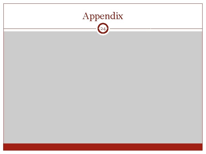 Appendix 24 