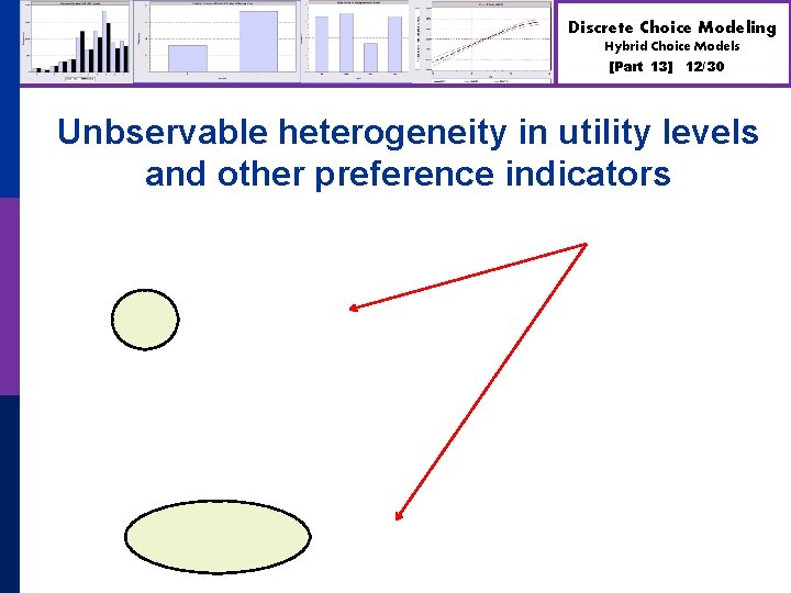 Discrete Choice Modeling Hybrid Choice Models [Part 13] 12/30 Unbservable heterogeneity in utility levels