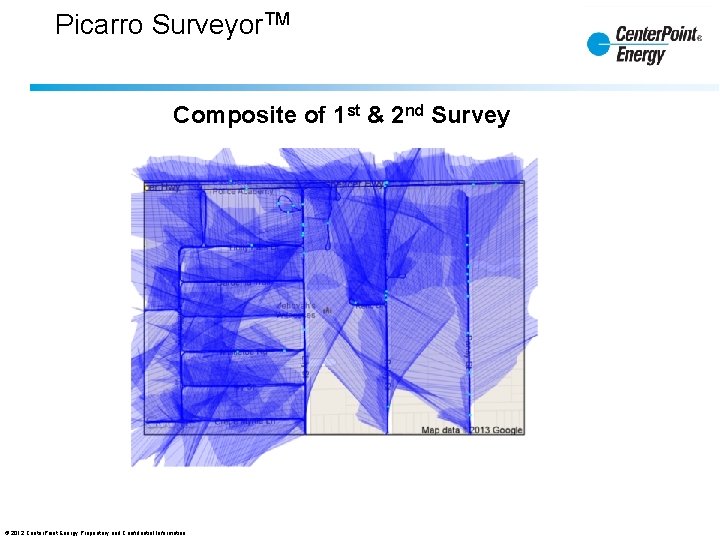 Picarro Surveyor. TM Composite of 1 st & 2 nd Survey © 2012 Center.