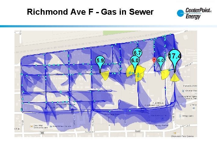 Richmond Ave F - Gas in Sewer 