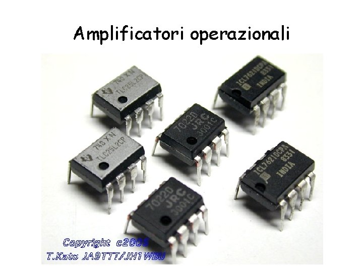 Amplificatori operazionali 