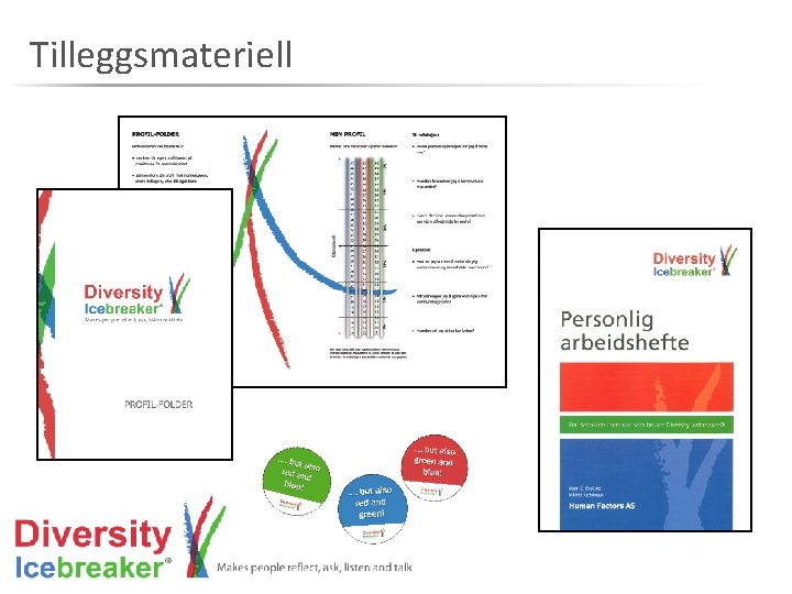 Tilleggsmateriell 