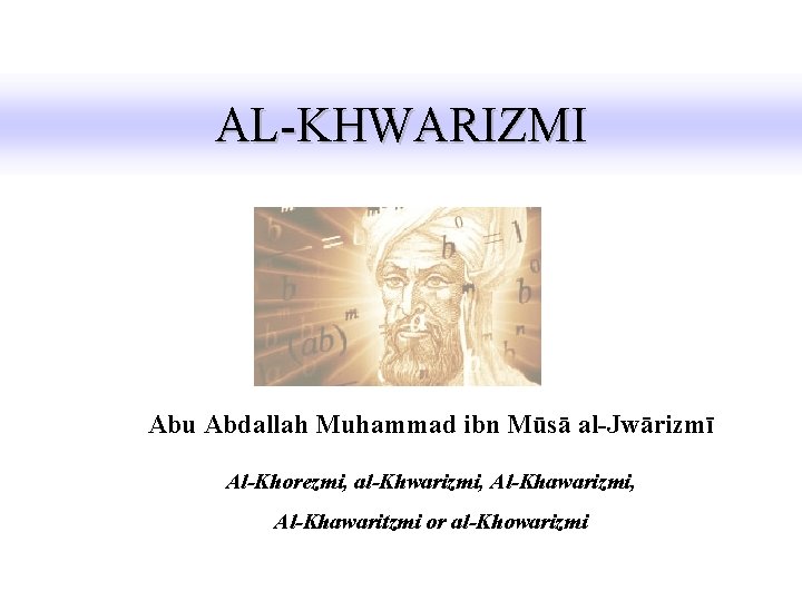 MATHS IN THE ARAB WORLD INTRODUCTION Greeks Europeans