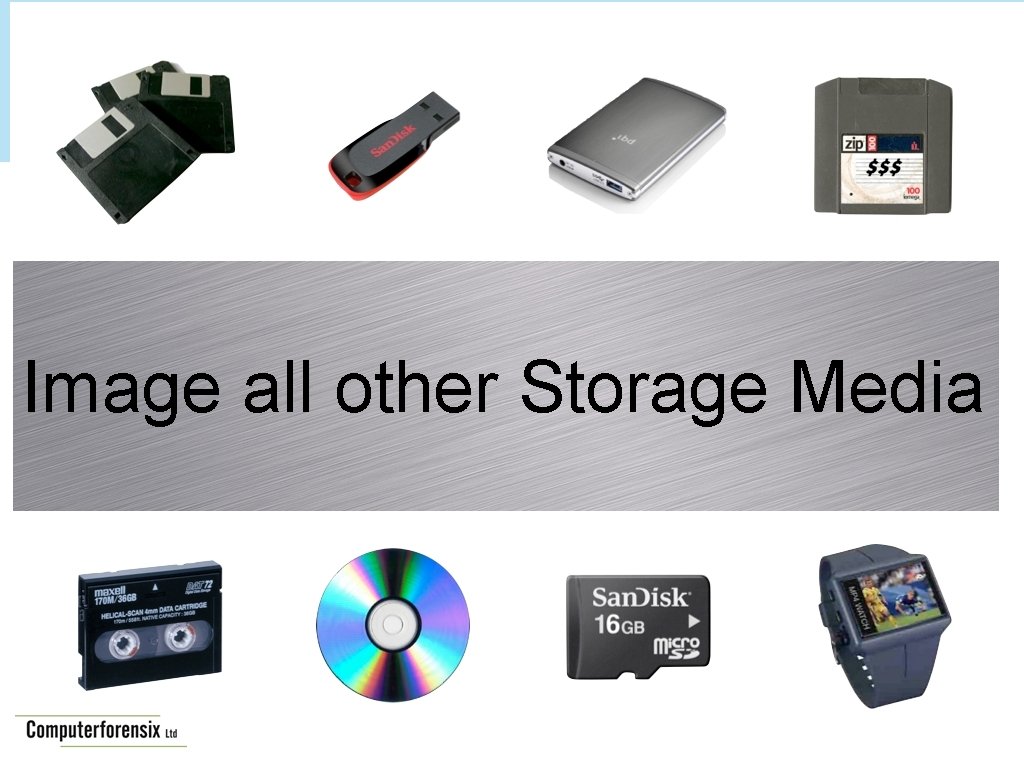 Image all other Storage Media 