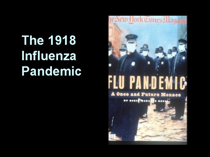 The 1918 Influenza Pandemic 