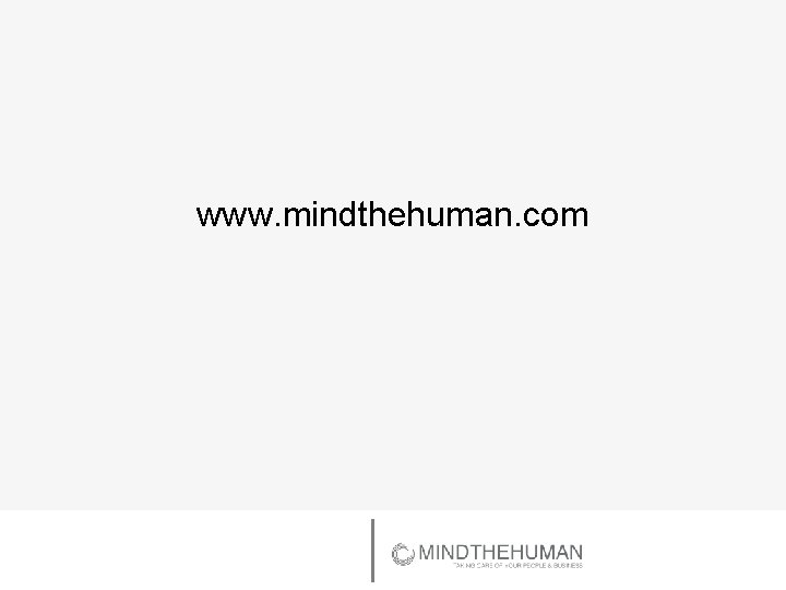 www. mindthehuman. com 