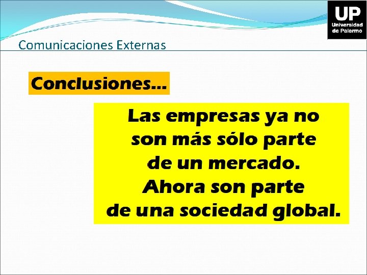 Comunicaciones Externas 