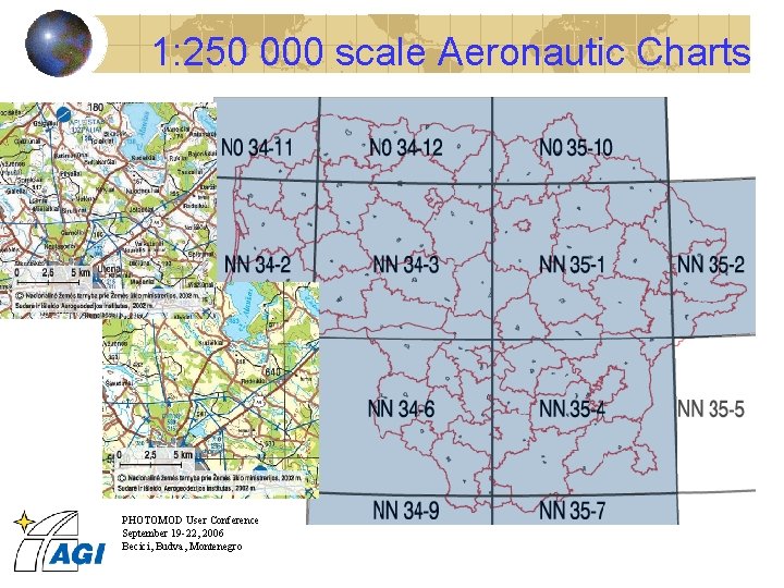 1: 250 000 scale Aeronautic Charts PHOTOMOD User Conference September 19 -22, 2006 Becici,