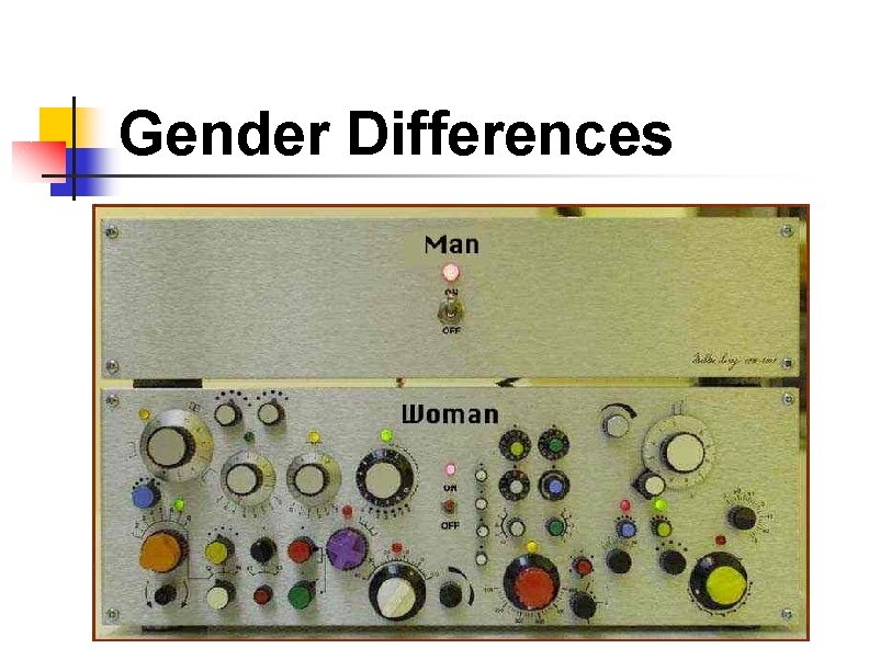 Gender Differences 