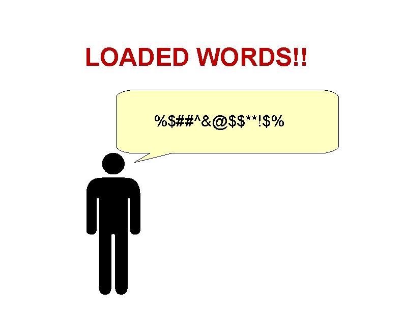 LOADED WORDS!! %$##^&@$$**!$% 