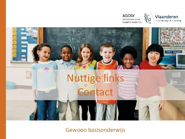 Nuttige links Contact Gewoon basisonderwijs 