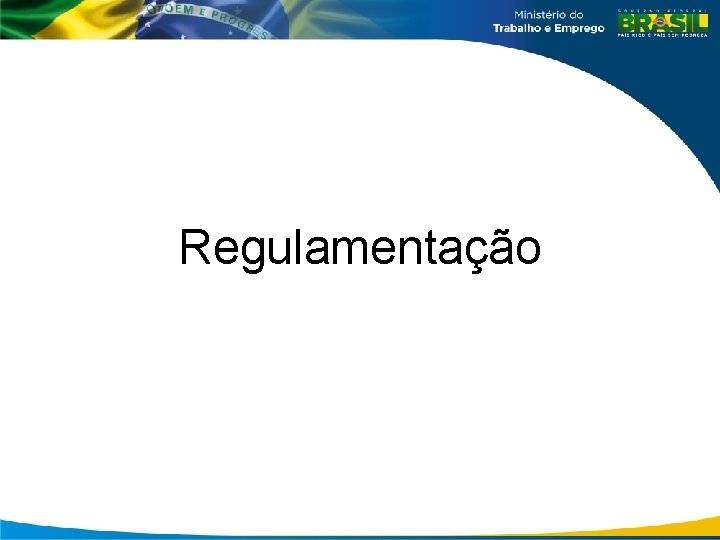 Regulamentação 