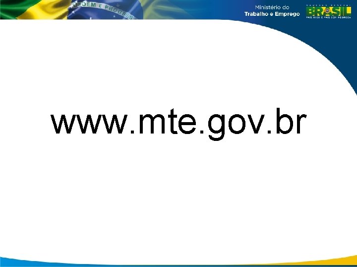 www. mte. gov. br 