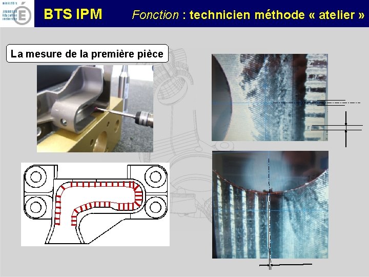 BTS IPM Fonction : technicien méthode « atelier » La mesure de la première