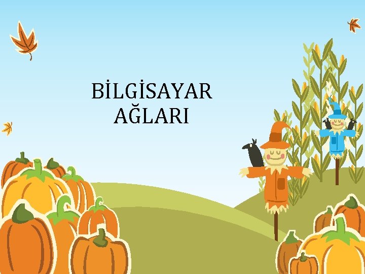 BİLGİSAYAR AĞLARI BİLGİSAYAR AĞLARI