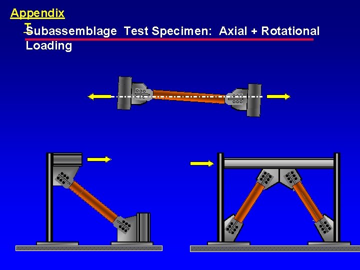 Appendix TSubassemblage Test Specimen: Axial + Rotational Loading 