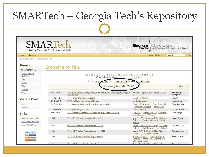 SMARTech – Georgia Tech’s Repository 