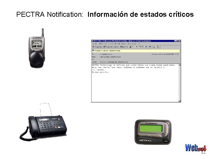 PECTRA Notification: Información de estados críticos 