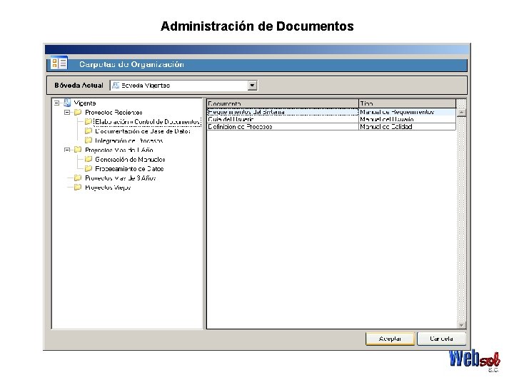 Administración de Documentos 