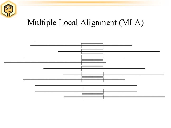 Multiple Local Alignment (MLA) 