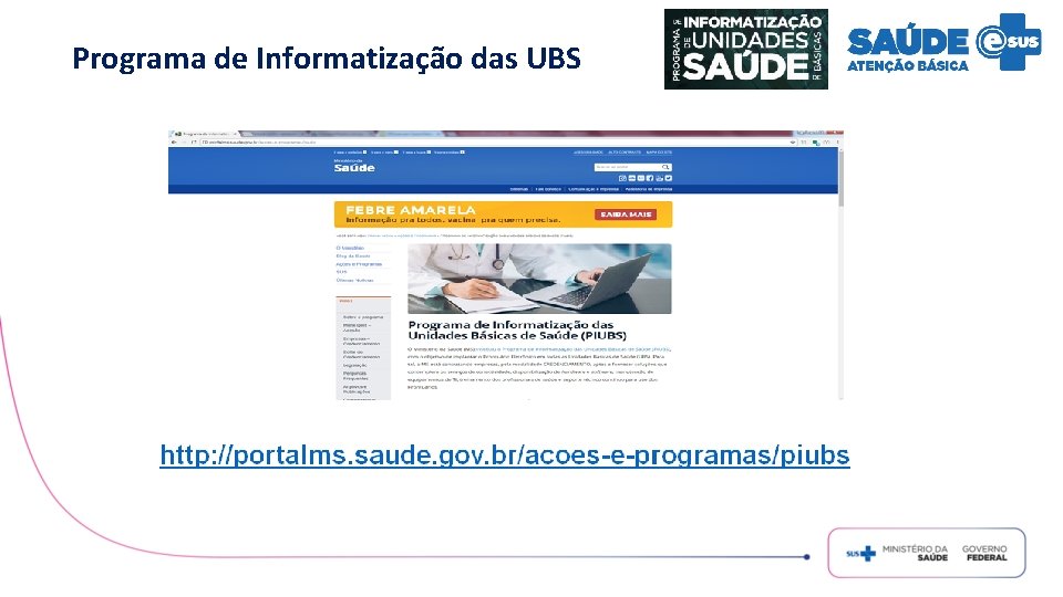 Programa de Informatização das UBS 