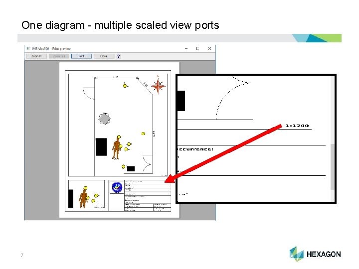 One diagram - multiple scaled view ports 7 