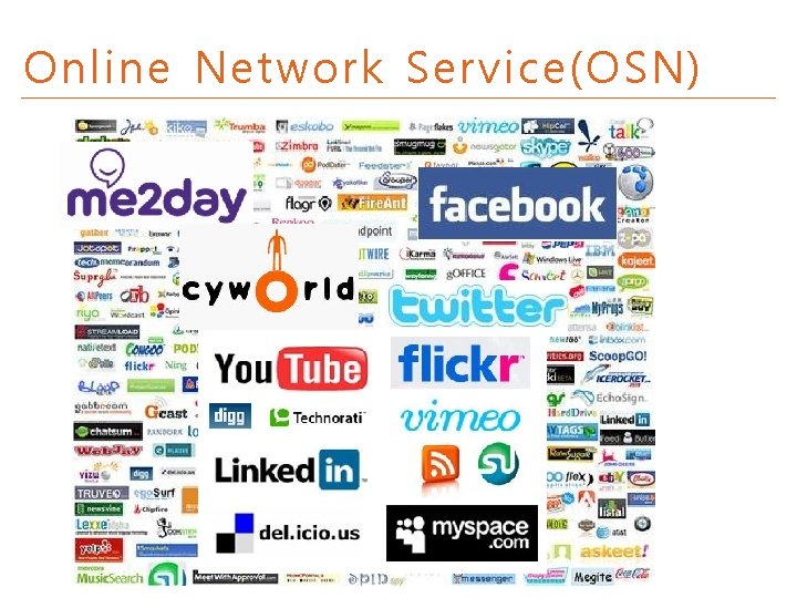 Online Network Service(OSN) 