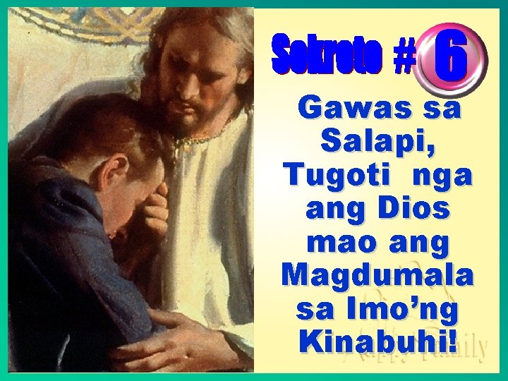 Gawas sa Salapi, Tugoti nga ang Dios mao ang Magdumala sa Imo’ng Kinabuhi! 