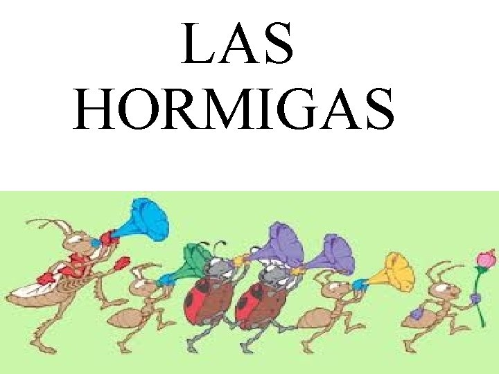 LAS HORMIGAS 