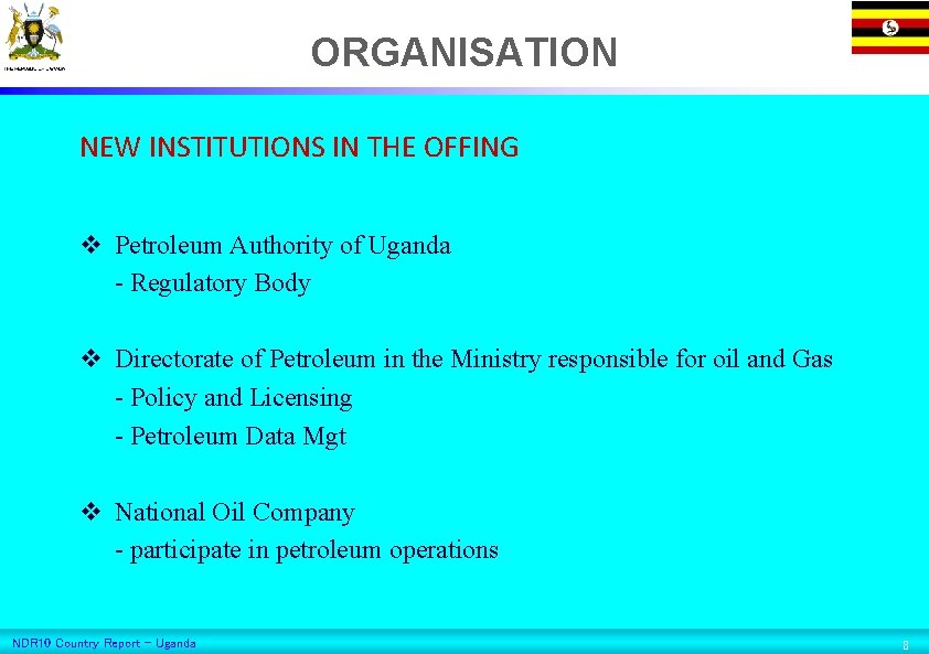 ORGANISATION NEW INSTITUTIONS IN THE OFFING v Petroleum Authority of Uganda - Regulatory Body