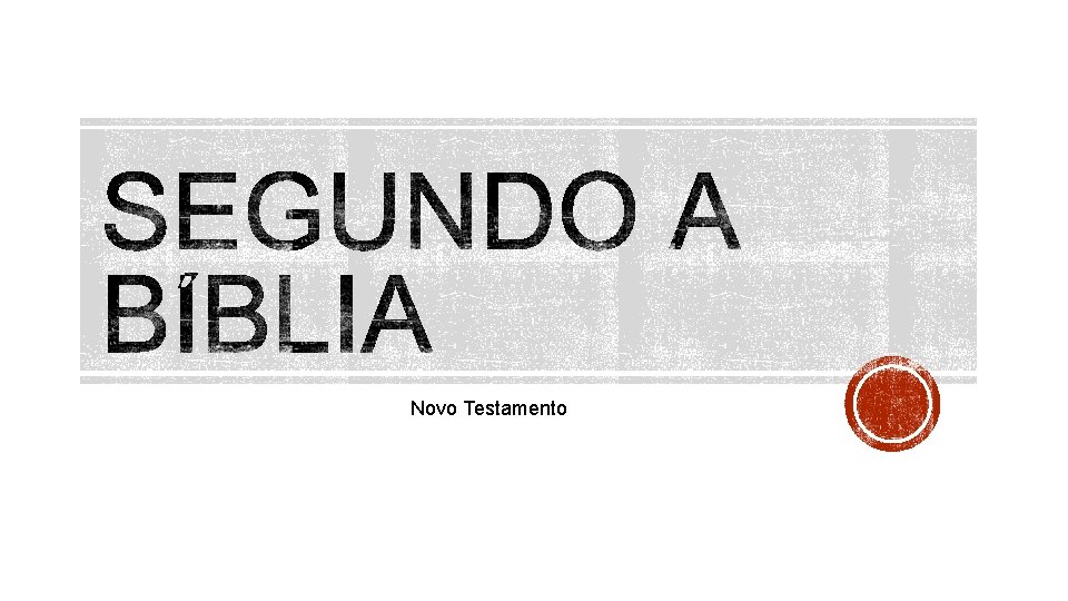 Novo Testamento 